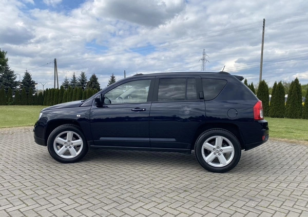 Jeep Compass cena 42900 przebieg: 163000, rok produkcji 2011 z Kutno małe 781